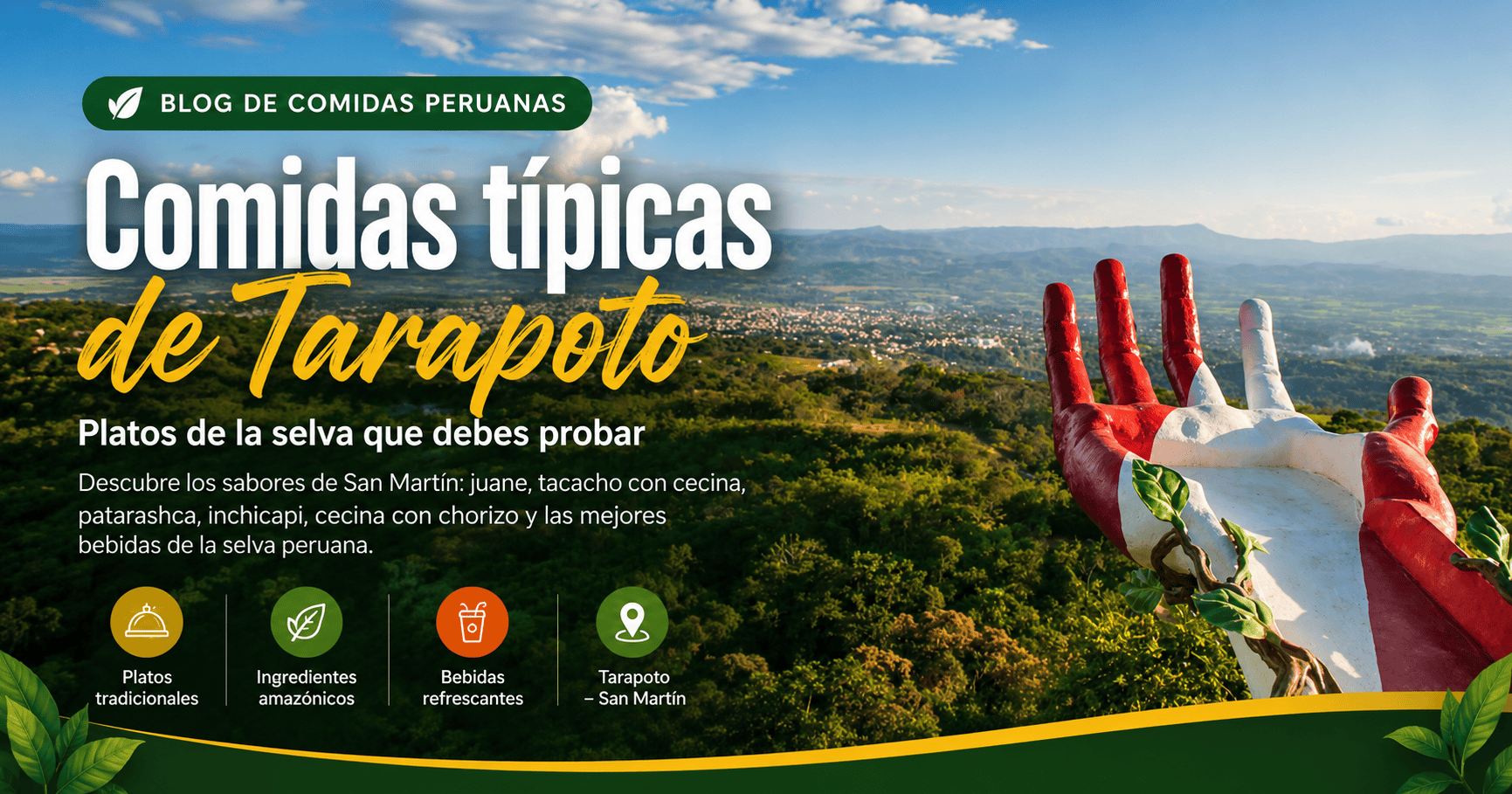 Comidas típicas de Tarapoto y platos de la selva peruana