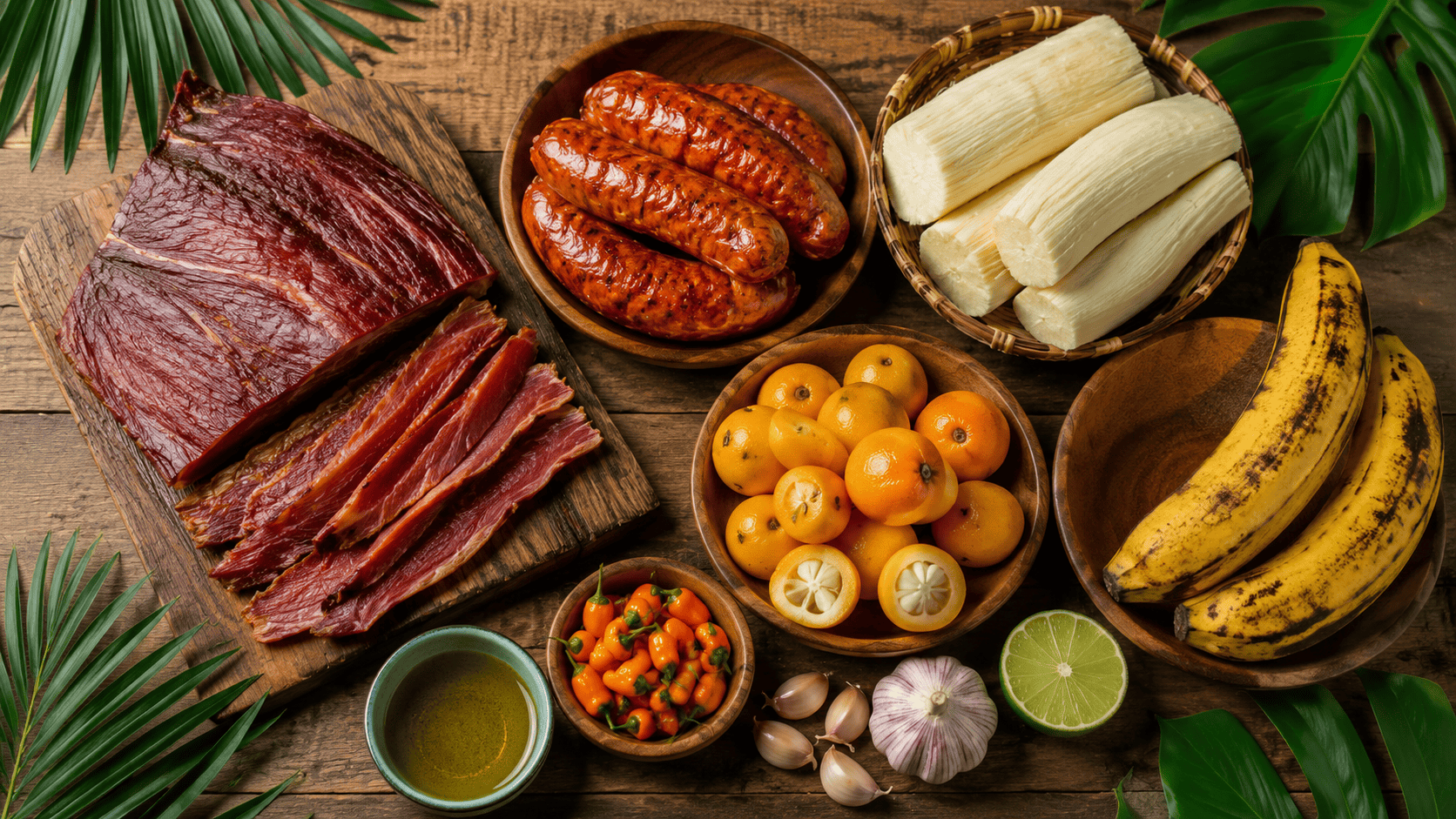 ingredientes_cecina_con_chorizo_comidas_peruanas_de_la_selva